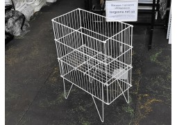 Корзина розкладна 60х30х80см (біла)